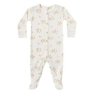 QM ivory trees 0-3m EUC. + matching pixie bonnet